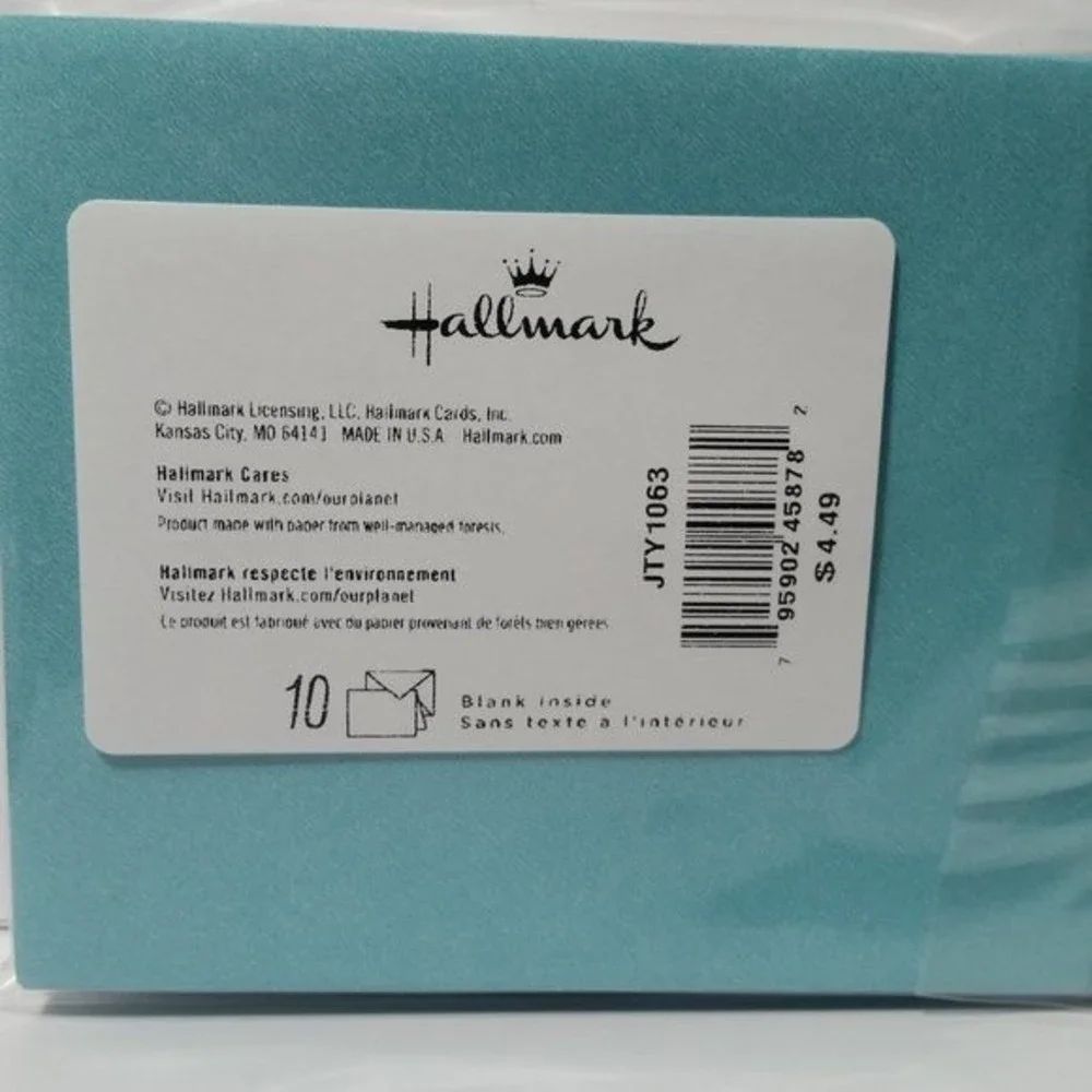 Hallmark Cards w/Envelopes 3 Packs